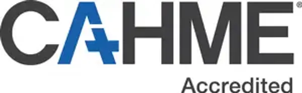 A copy of the CAHME accreditation logo