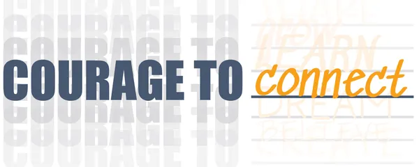 A copy of the CHESS Speaker Series Courage to logo