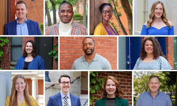 Headshots of ������Ƶ alumni who are in the Erie Reader's 40 Under 40: Class of 2025