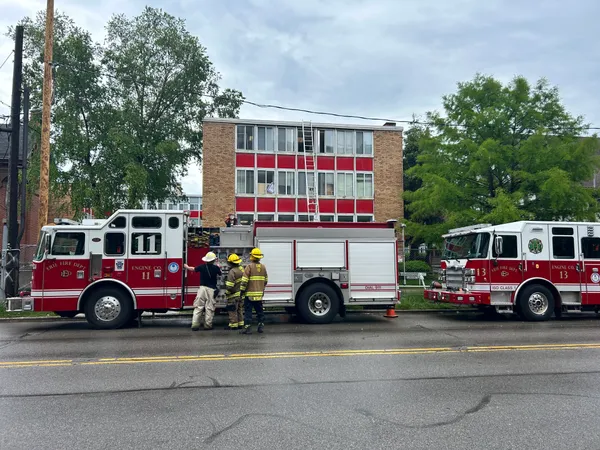 EFD uses Wehrle Hall to train before demolition