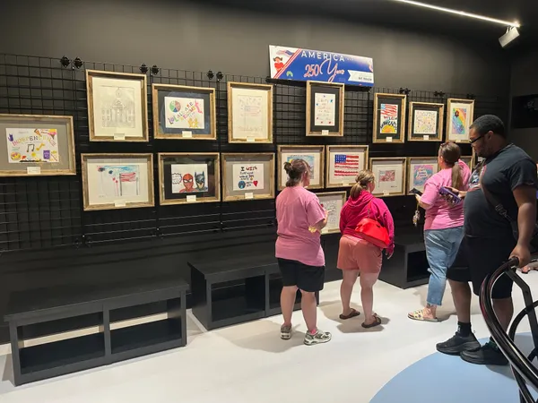 Neighborhood Art House America 250 display at CLEER2