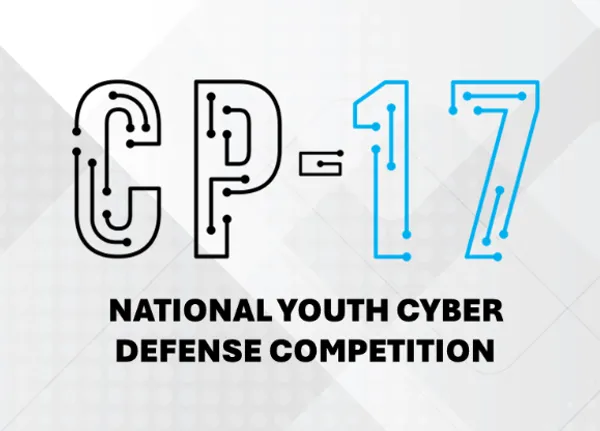 CP-17 NATIONAL YOUTH CYBER DEFENSE COMPETITION logo