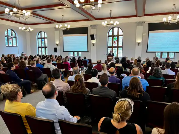 Community Meeting in Yehl Alumni Ballroom