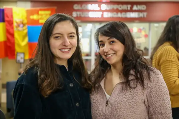 Global students outside of the Office of Global Support and Student Engagement.
