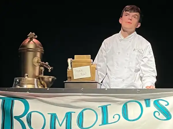 Slaugenhoupt performing in 