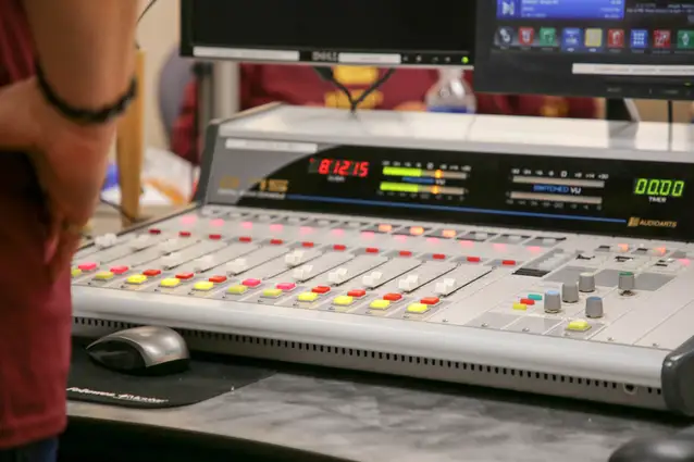 WERG studio soundboard