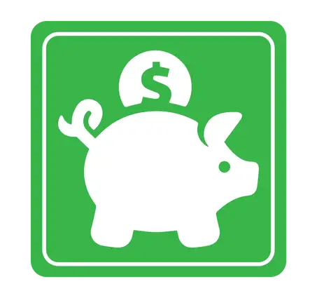 Icon of a Piggy Bank