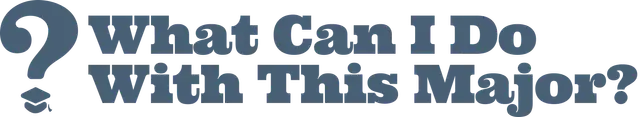 What Can I Do With This Major? Logo