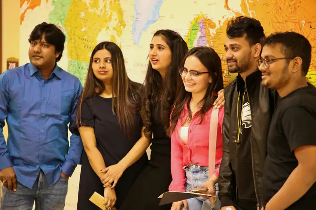 Students attending ESL Program Graduation.