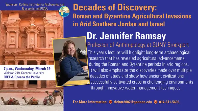 Flyer with the information about the Spring 2025 Collins Lecture at ˶ƽ