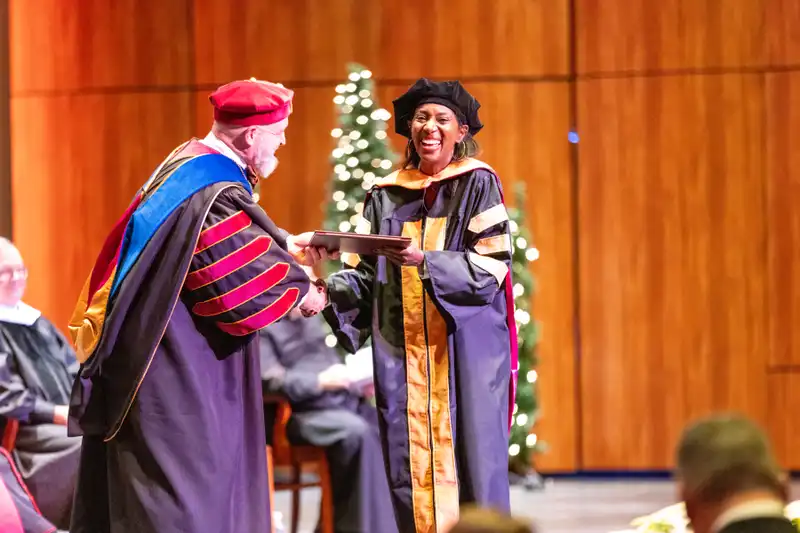 2024 Winter Commencement Ceremony at Warner Theatre
