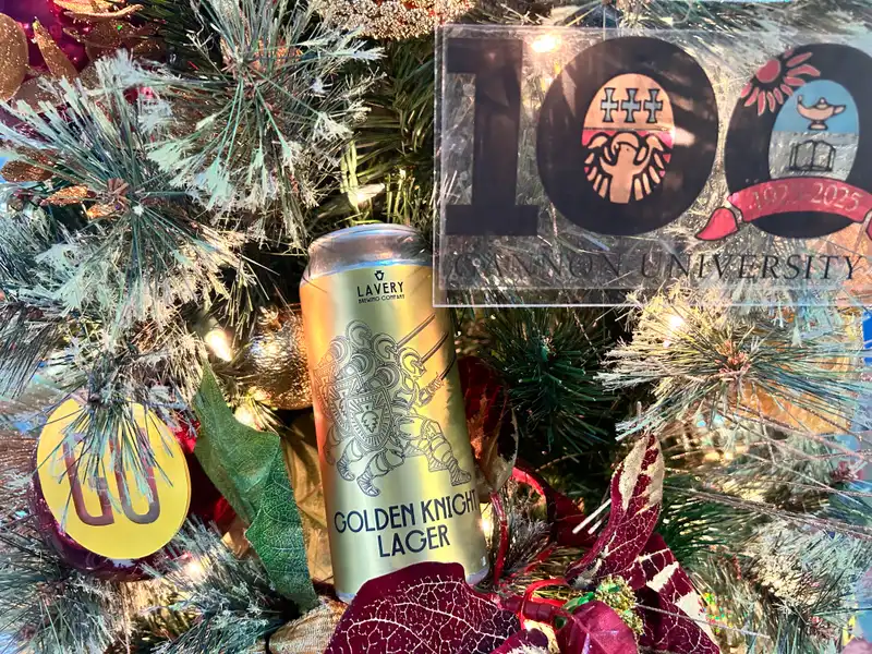 Golden Knight Lager - Centennial beer with Lavery Brewing Company