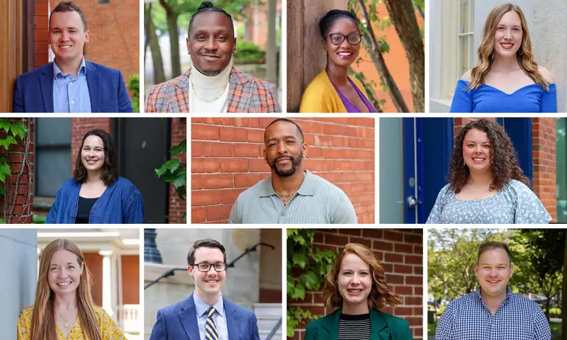 Headshots of ˶ƽ alumni who are in the Erie Reader's 40 Under 40: Class of 2025