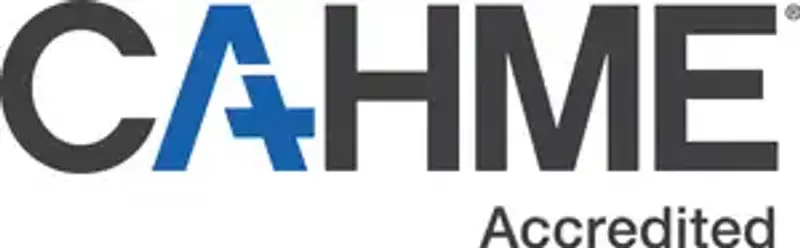 A copy of the CAHME accreditation logo