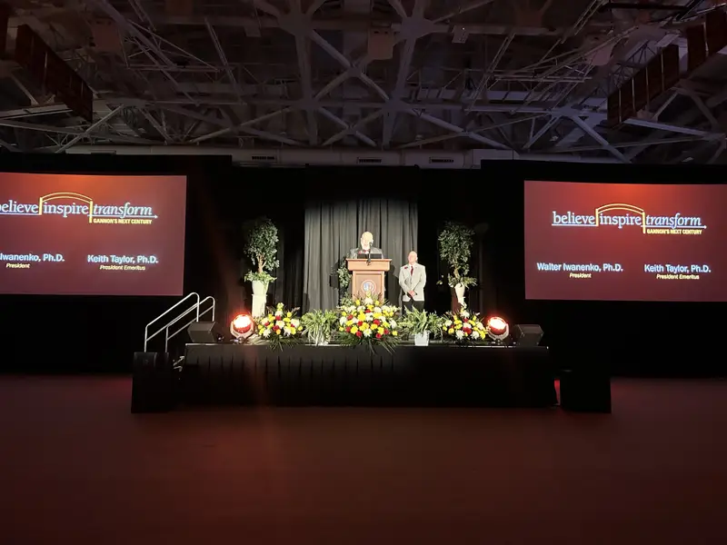 Believe. Inspire. Transform capital campaign celebration in 2026 Highmark Events Center