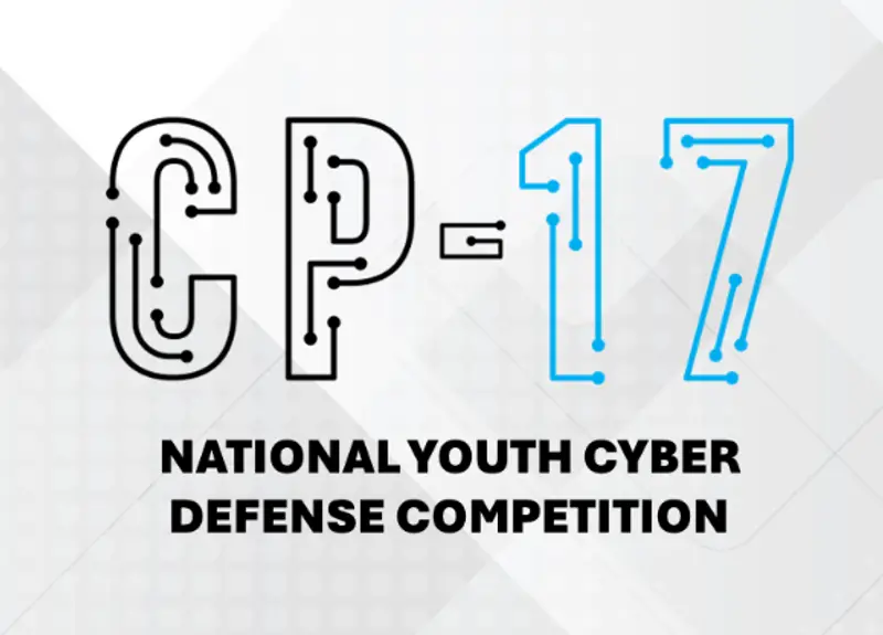 CP-17 NATIONAL YOUTH CYBER DEFENSE COMPETITION logo